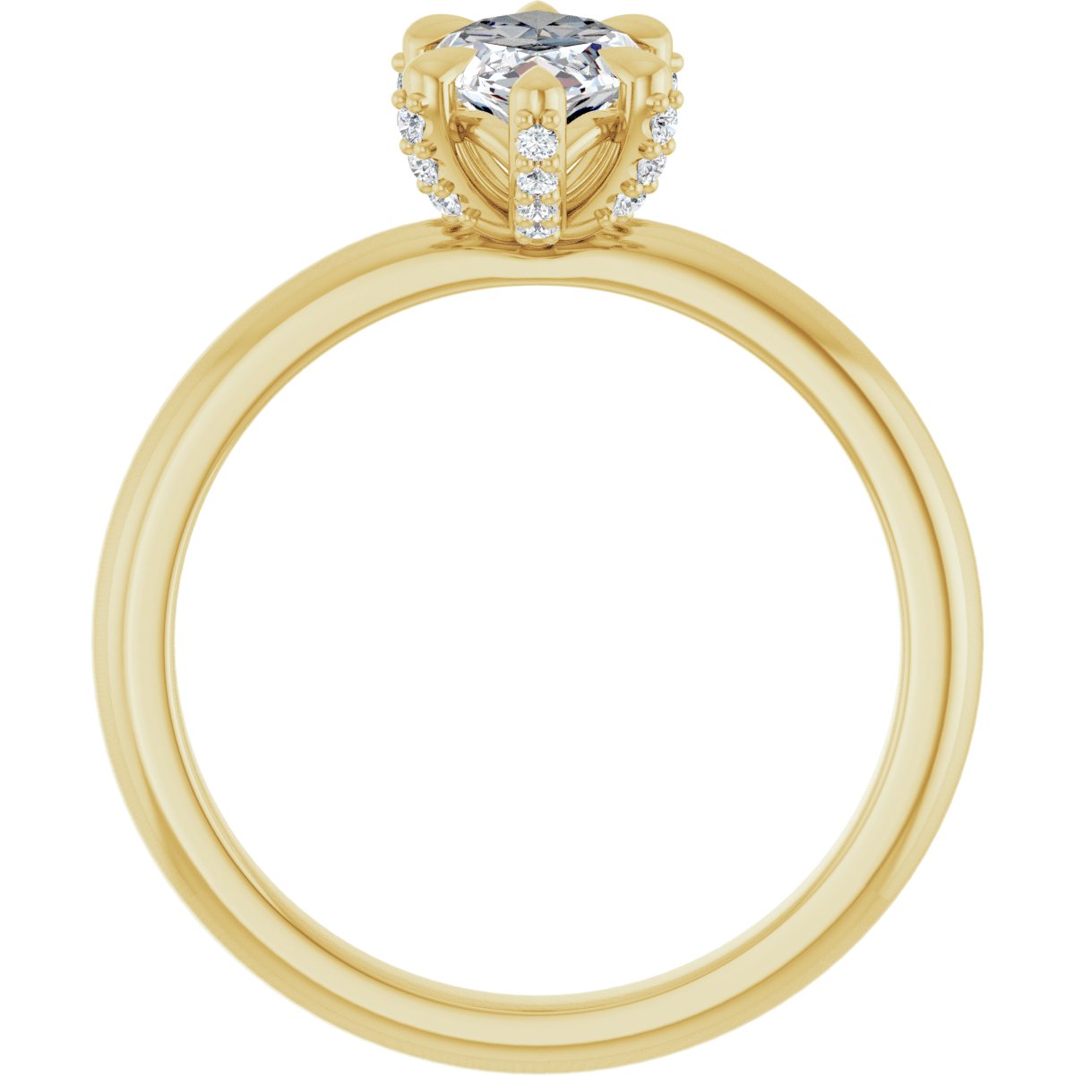 Aurelia 14K Yellow 11x5.5mm Marquise Ring