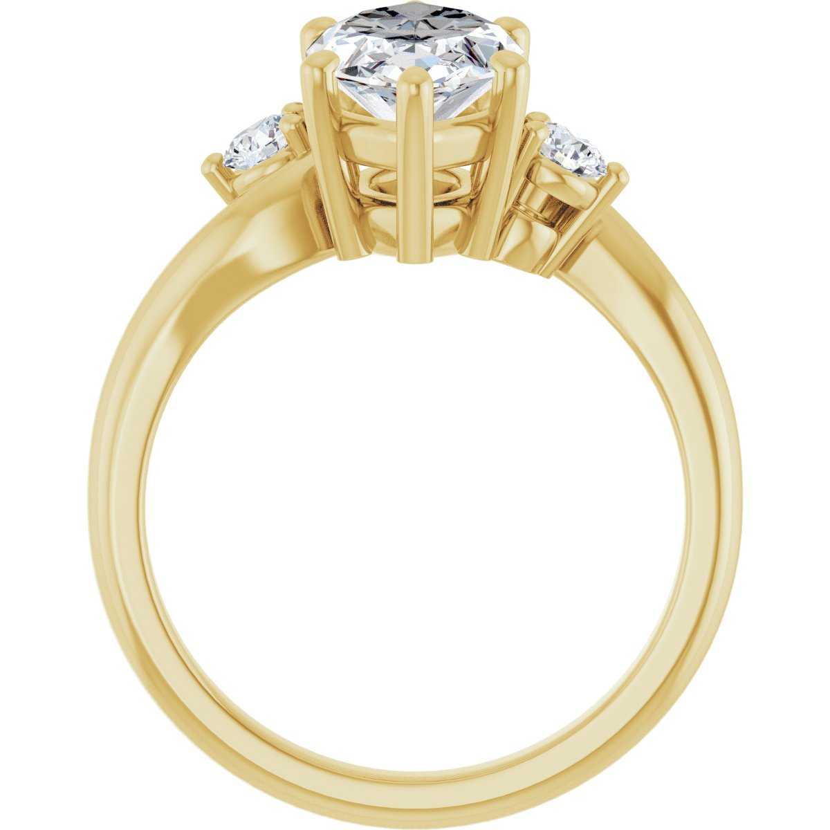Elethia 14K Yellow 15 x 7mm Marquise Ring